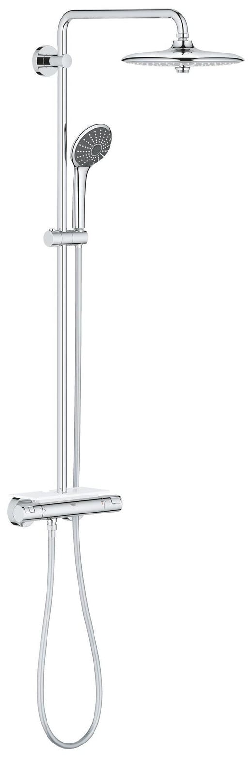 GROHE Vitalio Joy 260 Thermostatische Douchekolom met 3-straals Handdouche, 26403001