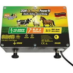 Electra Elektrozaungerät Extreme Power N, 230V AC - Maximale Leistung für höchste Ansprüche