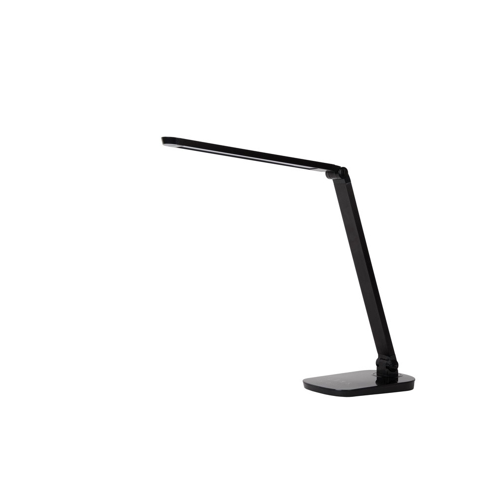 Lucide Vario Led Bureaulamp - Zwart - Modern Metaal