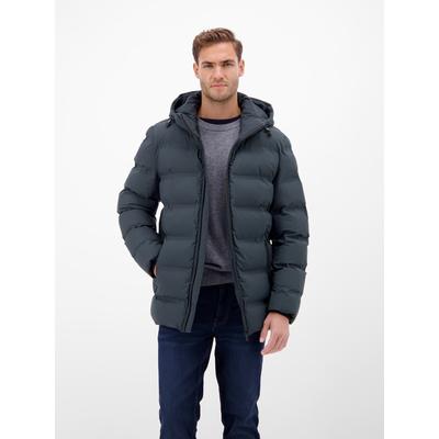 Winterjacke LERROS "Herren Winterjacke - smart und unkompliziert", Herren, Gr. L, blau night, 100% Polyester, Jacken Winterjacke