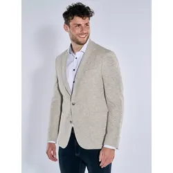 engbers Herren Freizeit-Sakko Beige slim fit gemustert - 64