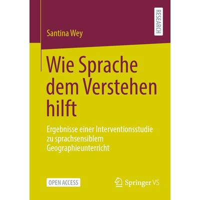 Wie Sprache dem Verstehen hilft, Taschenbuch von Santina Wey, Springer Fachmedien Wiesbaden GmbH, 978-3-658-36037-5