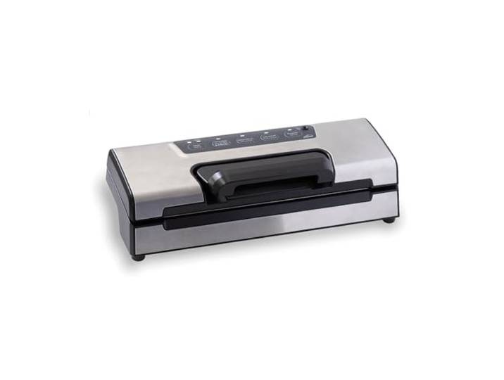 Lacor 69358 – Geniales Vakuumgerät, 120 W, 40x17,5 cm, inklusive Ada... Langlebiges Profi-Utensil; entwickelt für optimale Leistung und schnelle, unkomplizierte Reinigung in der Spülmaschine