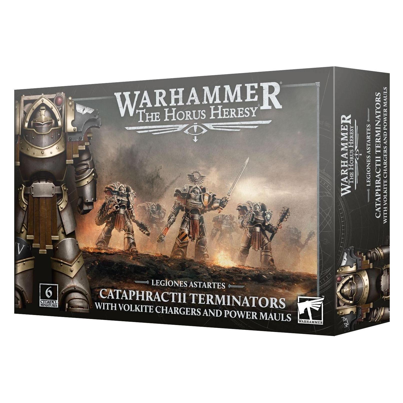 Games Workshop Warhammer 30k - Legiones Astartes : Cataphractii Terminators Power Mauls (Kunststoff) (31-144)
