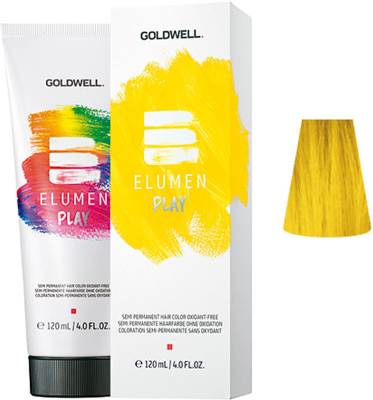 Goldwell Elumen Play semi permanent hair color oxidant-free #yellow