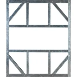 Globel Fundamentbodenrahmen für Metallgerätehaus Gartenmanager Dream 295 x 237 cm (Dream G108)