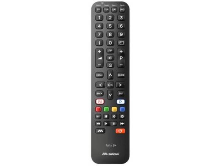 Meliconi - Télécommande Universelle Universelle 8 En 1 Fully 8+