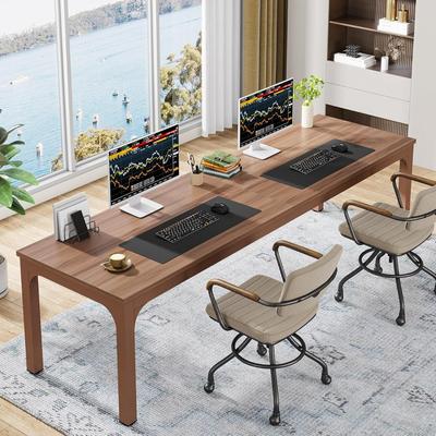 OEM 78.7 Inches Extra Long Computer Desk 2 Person Desk, Double Long Desk, Workstaion for Home Office