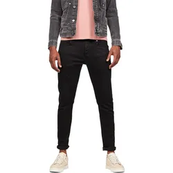 G-Star Herren Jeans 3301 Slim Fit - Schwarz - Pitch Black - Pitch Black (A810) - 31W / 30L