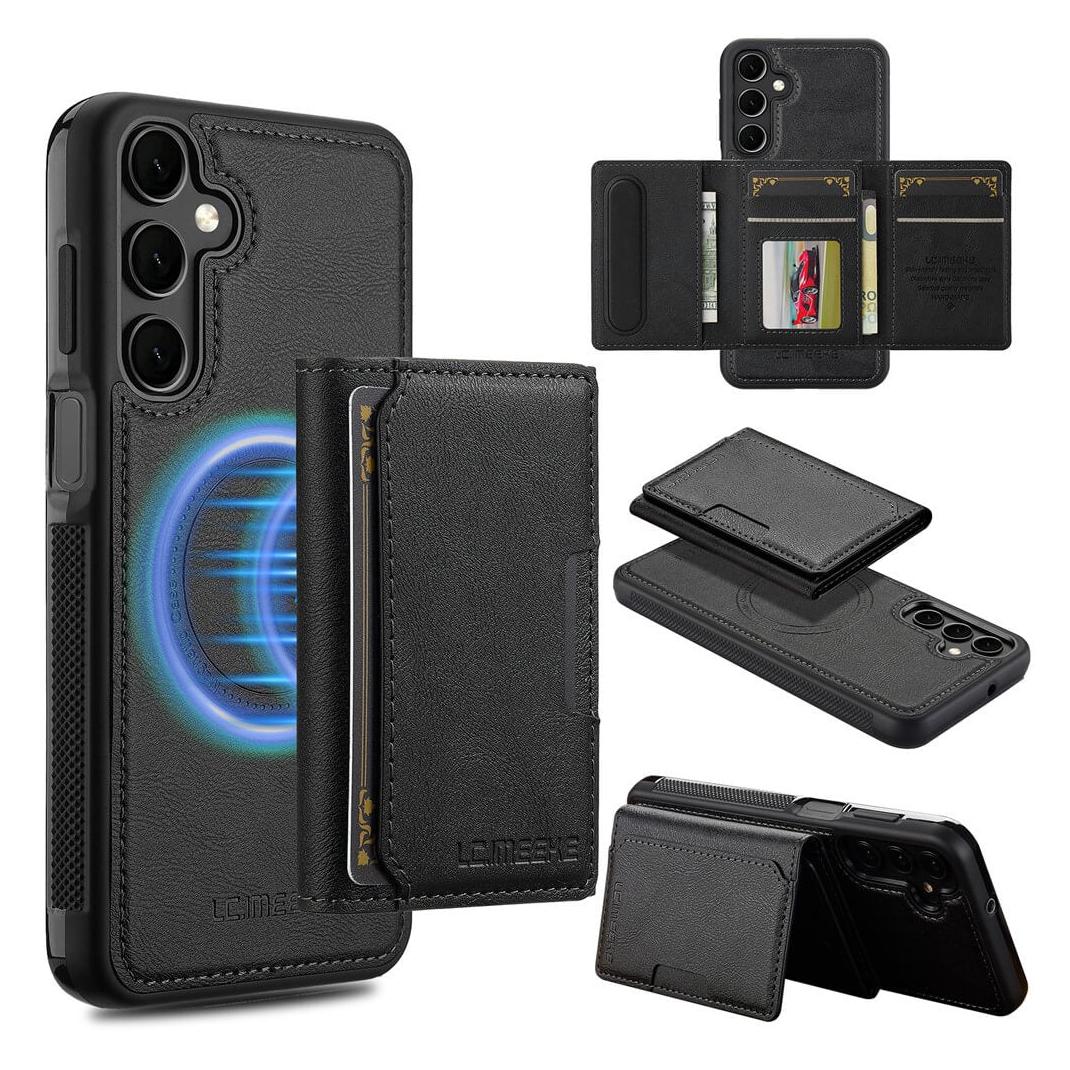 LC.Imeeke Galaxy S26 FE - Magnetische Hülle mit abnehmbarem Kartenhalter (Samsung Galaxy S26 FE) (77735865)