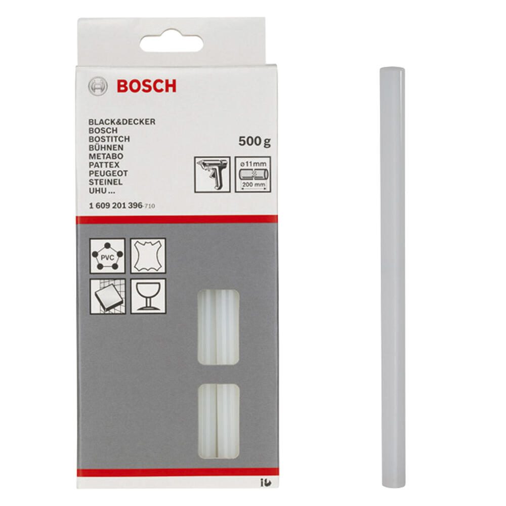 BOSCH Heißklebesticks transparent 1609201396