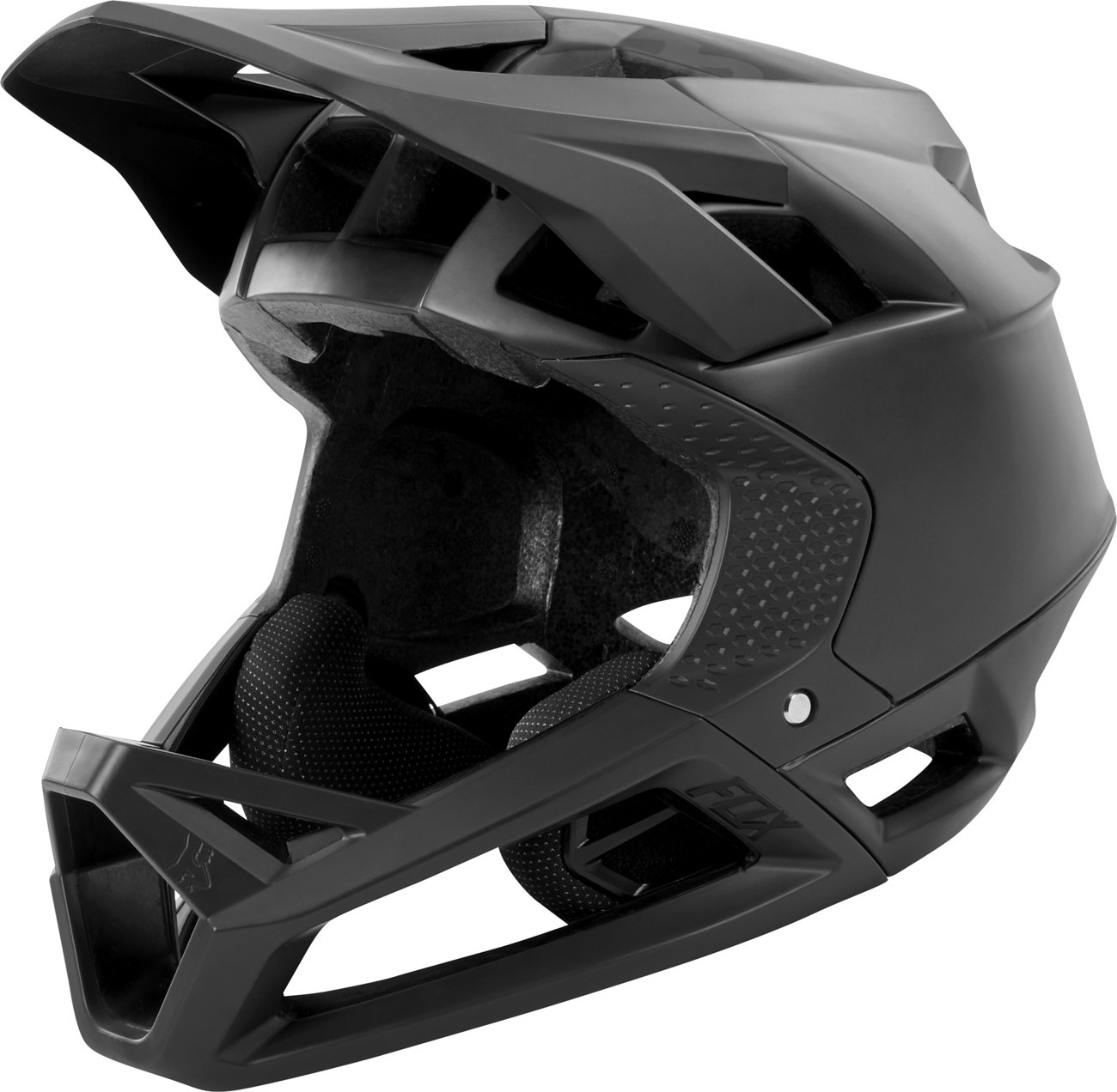 Fox Herren Bikehelm PROFRAME HELMET MATTE, Größe:XL, Farben:001-blk