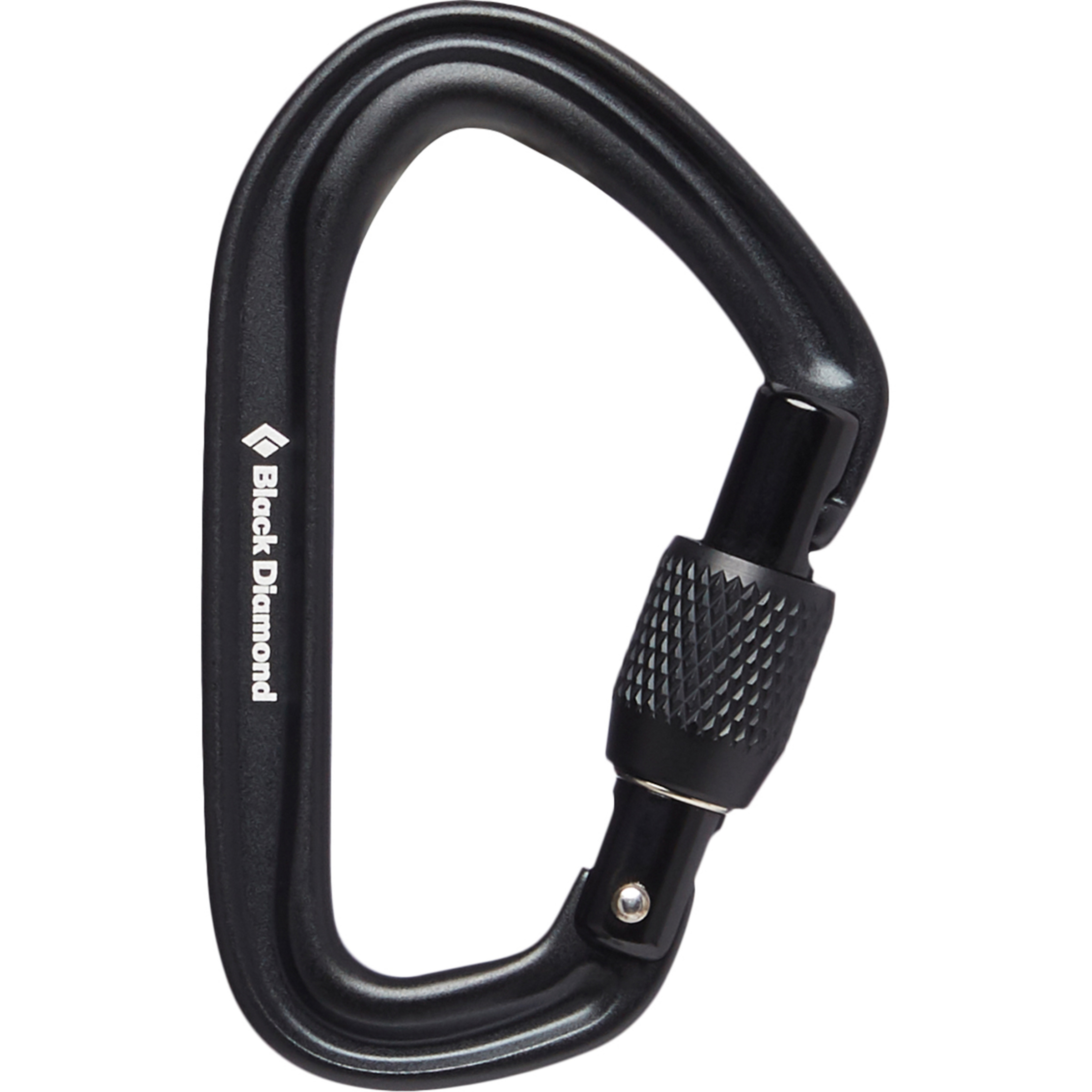 Black Diamond Hotforge Screwgate Karabiner Karabiner schwarz Alpinklettern | Sportklettern