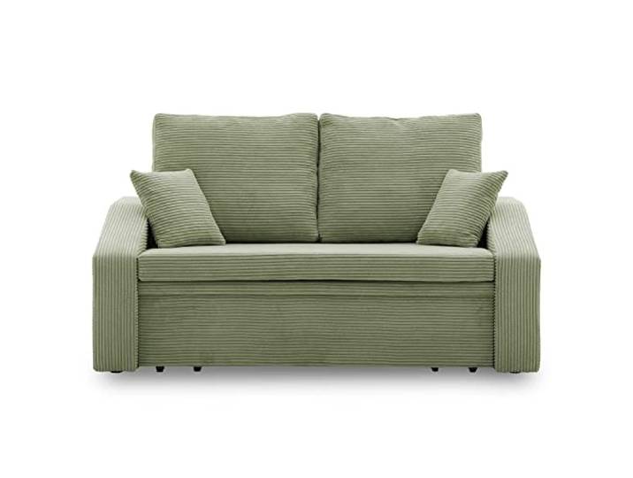 Sofa Dorma mit schlaffunktion, einfacher Aufbau, modernes Design, polstermöbel. Schlafcouch zum Wohnzimmer. Widerstandsfähiges, Minimalistisches Design (POSO 047)