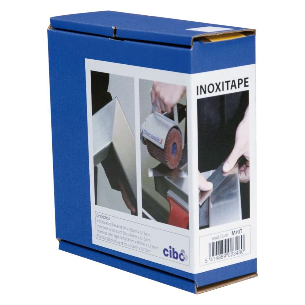 Cibo MHIT Inoxitape selbstklebend 5000x40x 0,15 - oben (40 mm) (58728666)