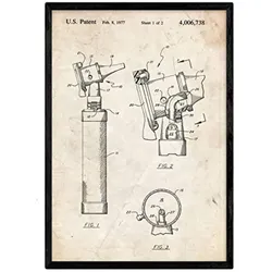 POSTER Otoskop Patent A3 Rahmenlos