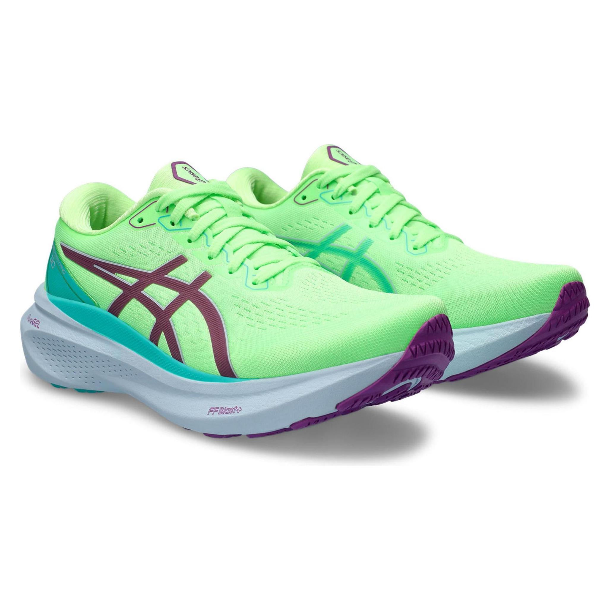 ASICS Gel-Kayano 30 Lite-Show Laufschuhe für Damen (38) (1012B636-300)