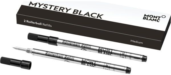 Montblanc Refill, Rollerball, M, 2 Stk., Sort