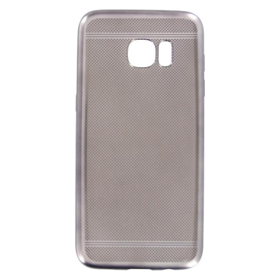OEM Silicone Case Classy Samsung Galaxy S7 Edge grey (Samsung Galaxy S7 Edge) (25440291)
