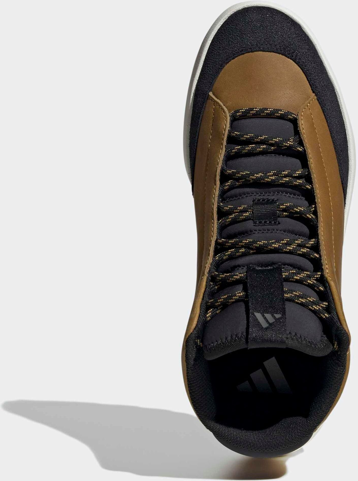 Sneaker ADIDAS SPORTSWEAR "ACESMASH MID WINTER", Damen, Gr. 48, braun (preloved bronze, preloved bronze, core schwarz), Leder, Textil, Schuhe Sneaker preloved bronze, preloved bronze, core schwarz 48