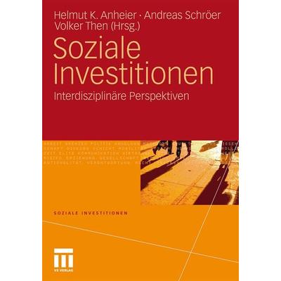 Soziale Investitionen, Taschenbuch von , VS Verlag für Sozialwissenschaften, 978-3-531-16546-2