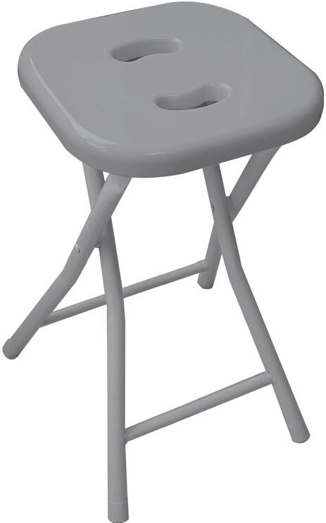Sgabello bagno Gedy C07608 pieghevole Grigio