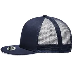 Mesh Basecap Pro Trucker "MB6636" 5-Panel - navy/white