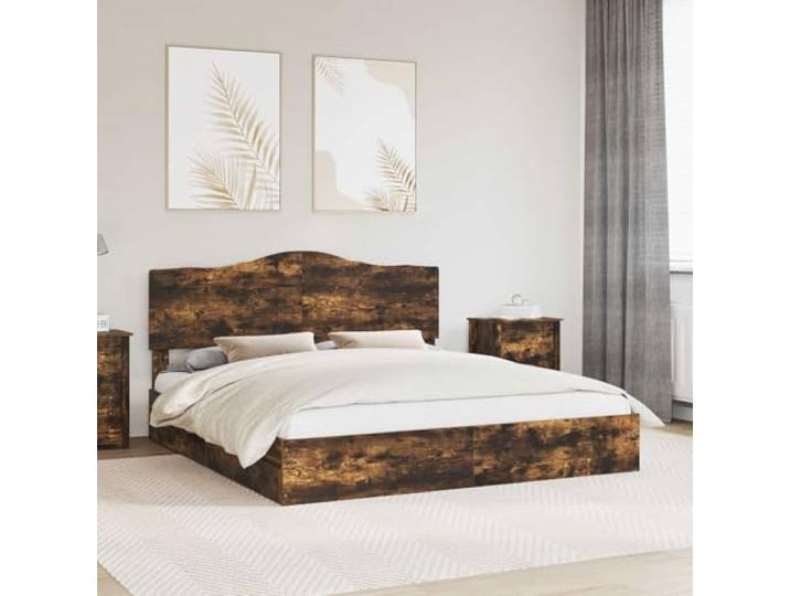 RJPLMFV Aufbewahrungsbett, 180 x 200 cm, Holz Integrierte Schubladen, modernes Design, Lattenrost inklusive, einfache Montage