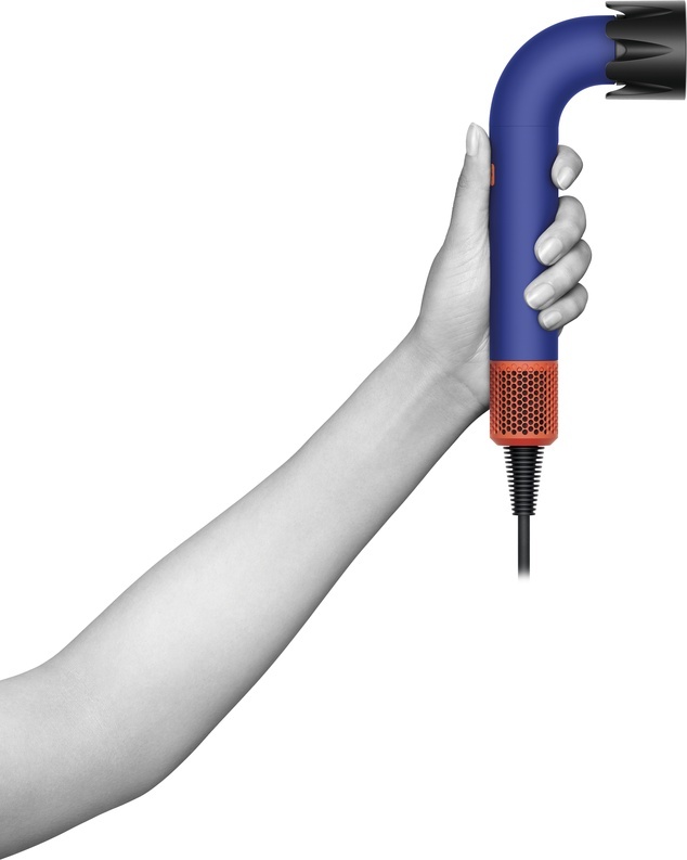 Dyson HD18 Supersonic r, 110000 RPM, 13 l/s, 100 °C, Blau, 3,2 m, 1700 W