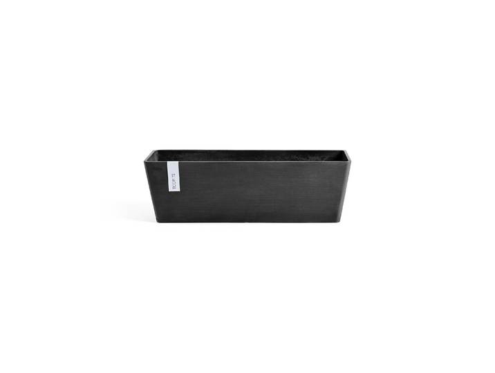 Blumentopf ECOPOTS Bruges 45 Dunk , grau, B:45cm H:17cm T:17cm, Kunststoff, Pflanzgefässe, Blumentopf