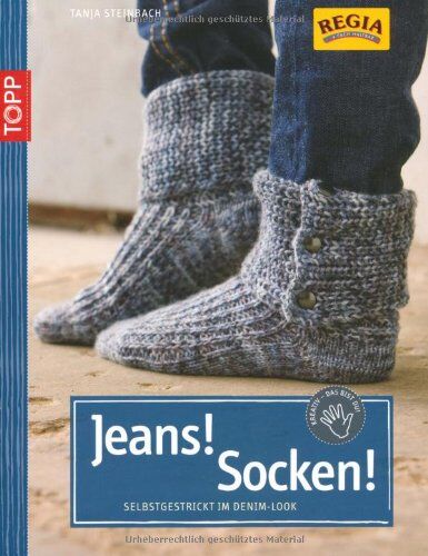 Tanja Steinbach - Jeans! Socken! Selbstgestrickt im Denim-Look - Preis vom 11.10.2026 03:10:56 h