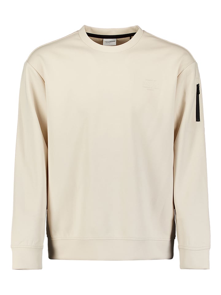 No Excess Sweatshirt in Creme - XL