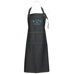 pad Denim Küchenschürze 80x70cm king-black