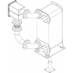 Buderus Wärmetauschergruppe Kaskade GB402 975 kW DN100