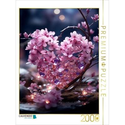 CALVENDO Puzzle Frühlings-Herz | 2000 Teile Lege-Größe 90x67cm Foto-Puzzle für glückliche Stunden, Sonstige von , Calvendo Puzzle
