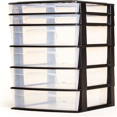 No 6-Drawer Plastic Home Office Bedroom