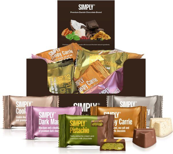Simply Bites Mixed Favorites Box, 75 Stk