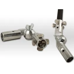Axis Line Alu-Gelenk-Adapter mit 4 Edelstahlschrauben M8