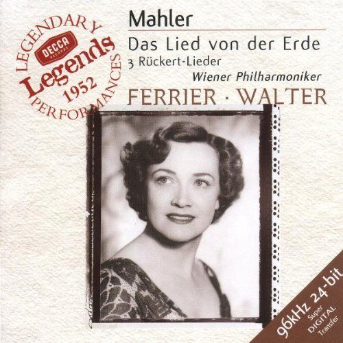 Ferrier - Lied von der Erde / Rückert-Lieder - Preis vom 02.10.2026 23:42:20 h