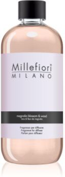 Millefiori Milano Magnolia Blossom & Wood recarga de aroma para difusores 500 ml. Milano Magnolia Blossom & Wood