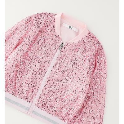 Outdoorjacke IDO "BABY GIRL JACKET", Kinder, Gr. 104, rosa (pink), 100% Polyester, Jacken Outdoorjacke