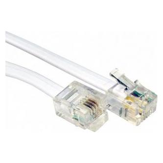 Cables Direct CDL 1m RJ11 to RJ11 Modem - Wh (88BT-101)