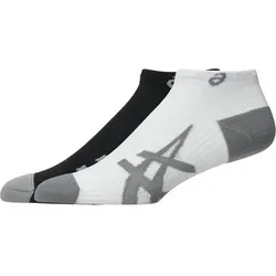 ASICS Kinder Socken 2 PACK LIGHTWEIGHT RUN ANKLE SOCK, Größe L in Grau Grau