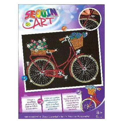 Hobby2you Sequin Art Bicycle 25x34cm (1956)