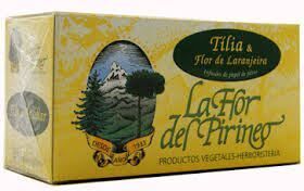 La Flor del Pirineo Tila Infusion+Azahar 25U.