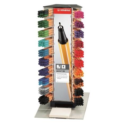 Stabilo Fineliner point 88, 240er Kunststoff-Display (240x) (88/240)