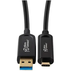 MicroConnect USB A – USB C (15 m, USB 3.2 Gen 2), USB Kabel