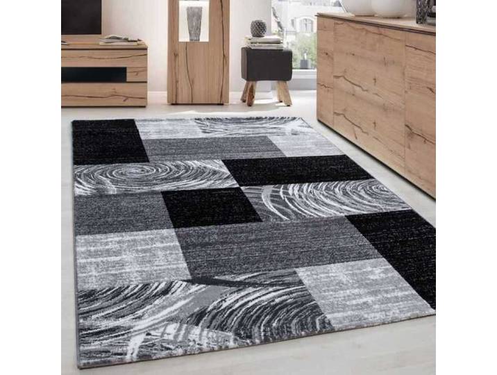 TapisTrend Tapis design Noir-Gris-Blanc 120 x 170 cm moderne designe Parma 9220