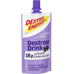 DEXTRO ENERGY Dextrose Drink blackcurrant 50 ml