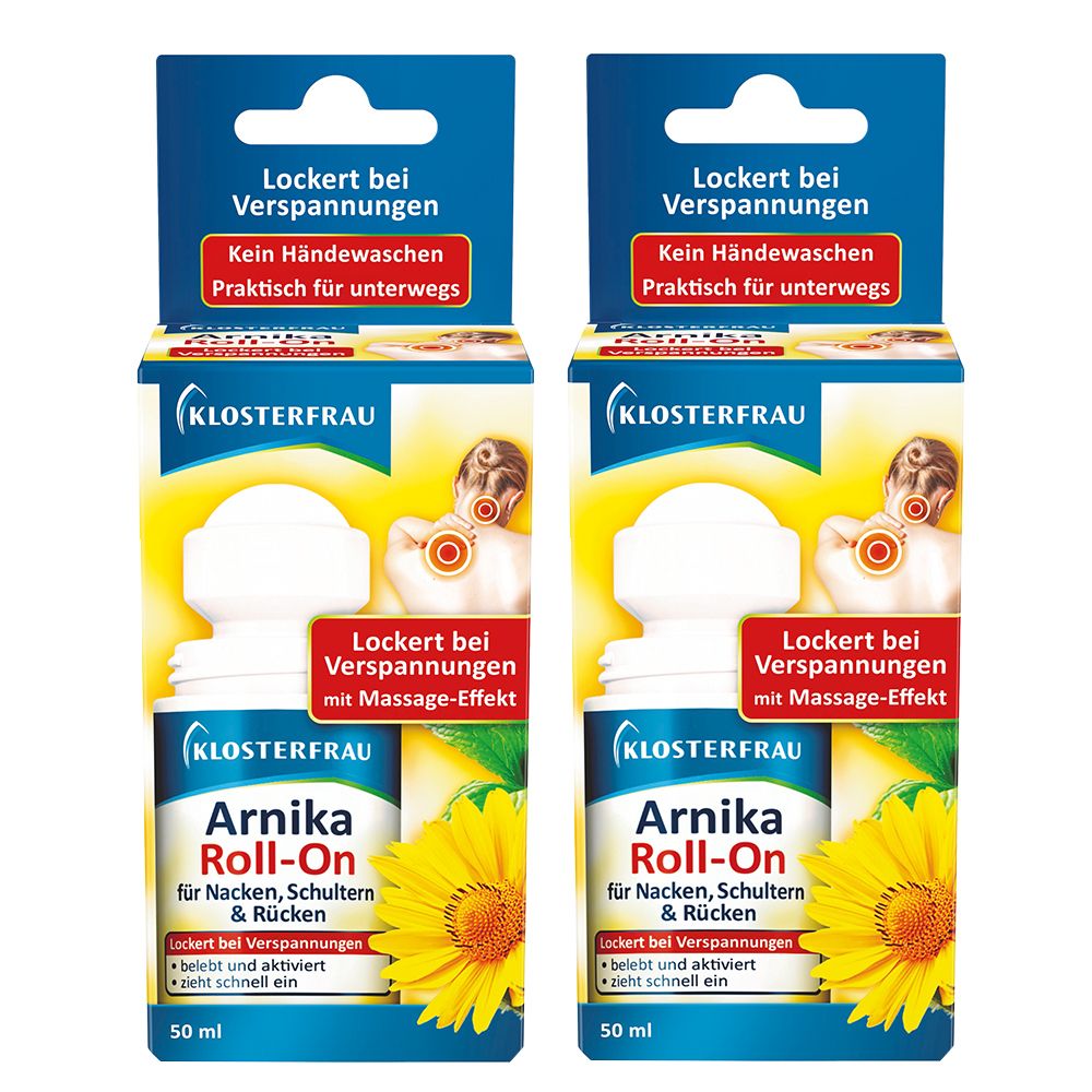 Klosterfrau Arnika Roll-On 2x50 ml Roller